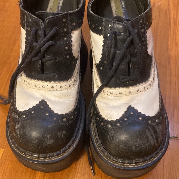 Vintage platform saddle shoes sketchers - Picture 4 of 4